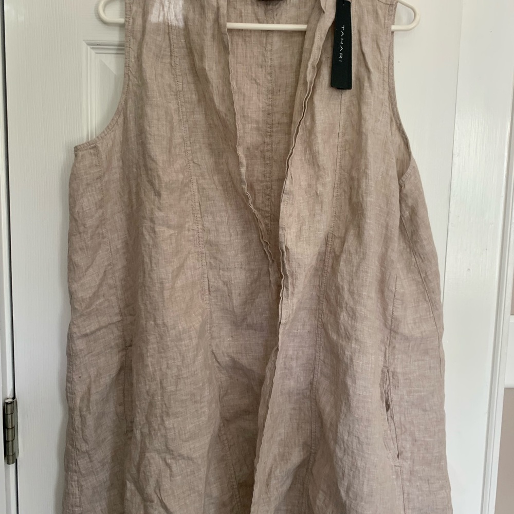 Long linen tunic